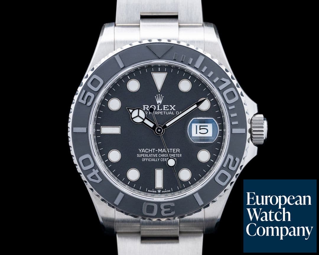 Image of Rolex 226627 Yacht-Master 42 RLX Titanium Intense Black Dial 2026