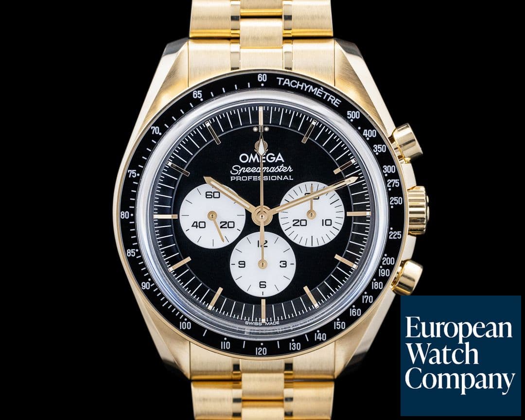 Image of Omega Speedmaster Moonwatch Professional 18K Moonshine Gold Black Dial 2026