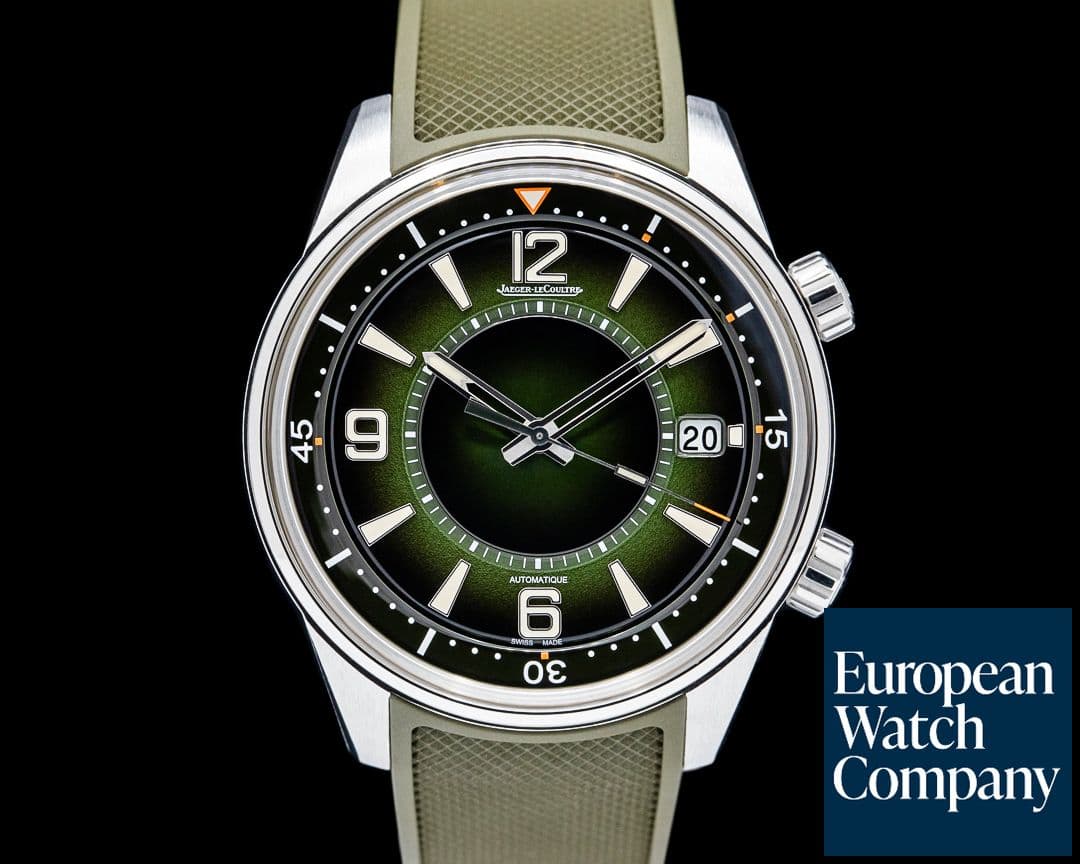 Image of Jaeger LeCoultre Q906863J Polaris Date SS Green Dial