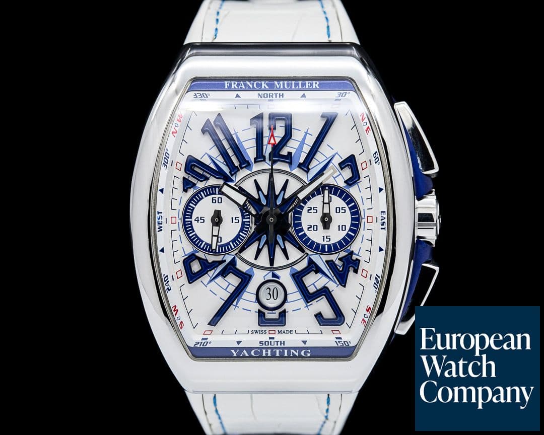 Image of Franck Muller Vanguard Yachting SS White Dial