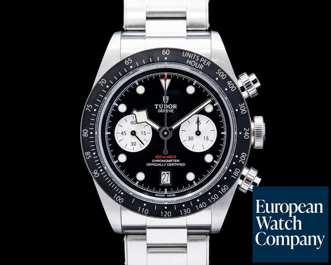 Image of Tudor 79360N Black Bay Chronograph SS Black Dial