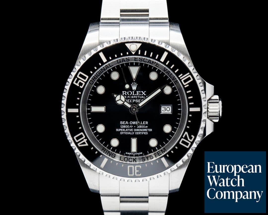 Image of Rolex 116660 Deepsea Sea-Dweller SS Black Dial