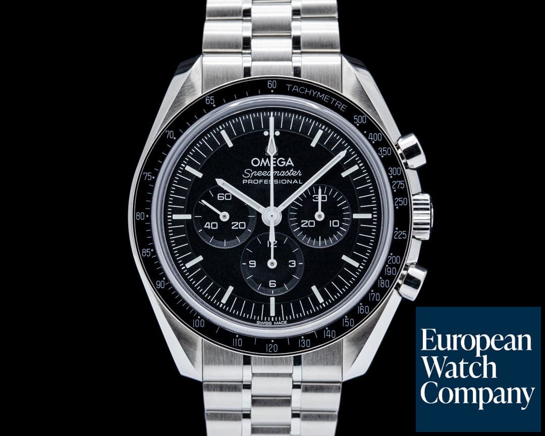 Image of Omega Speedmaster Professional Moonwatch SS Black Dial