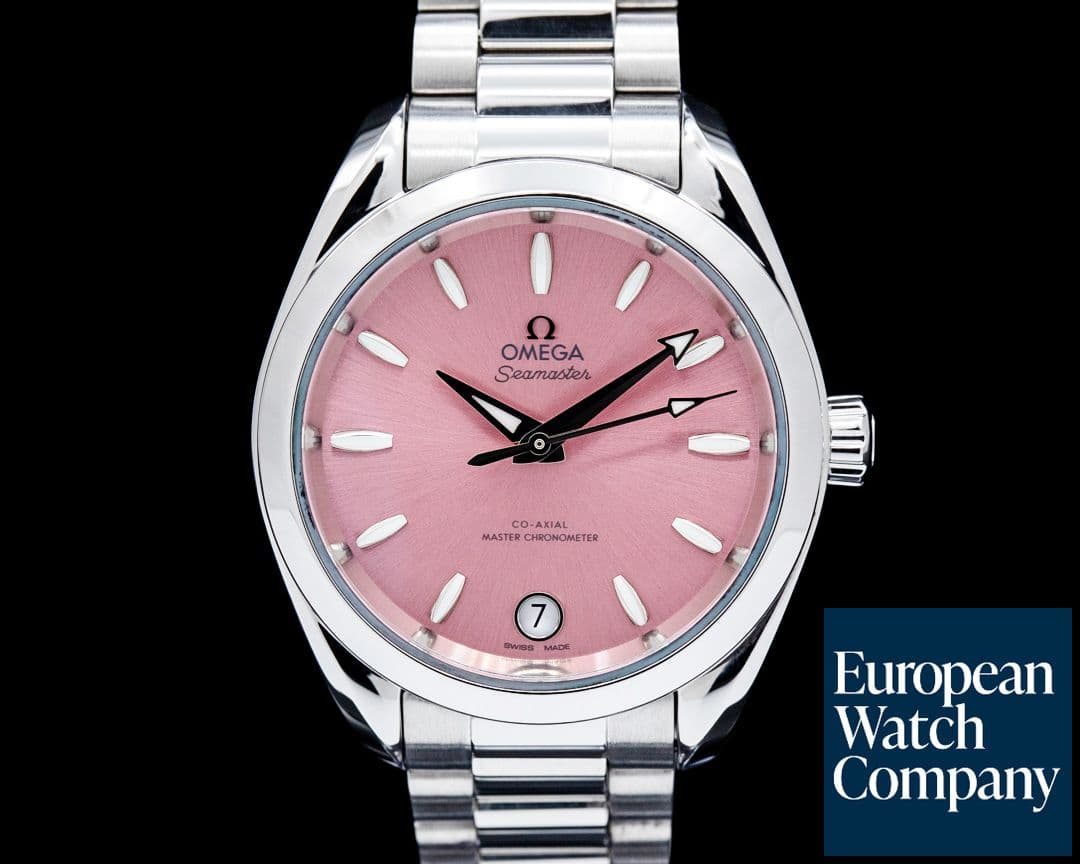 Image of Omega Seamaster Aqua Terra 150M Shades SS Shell Pink Dial