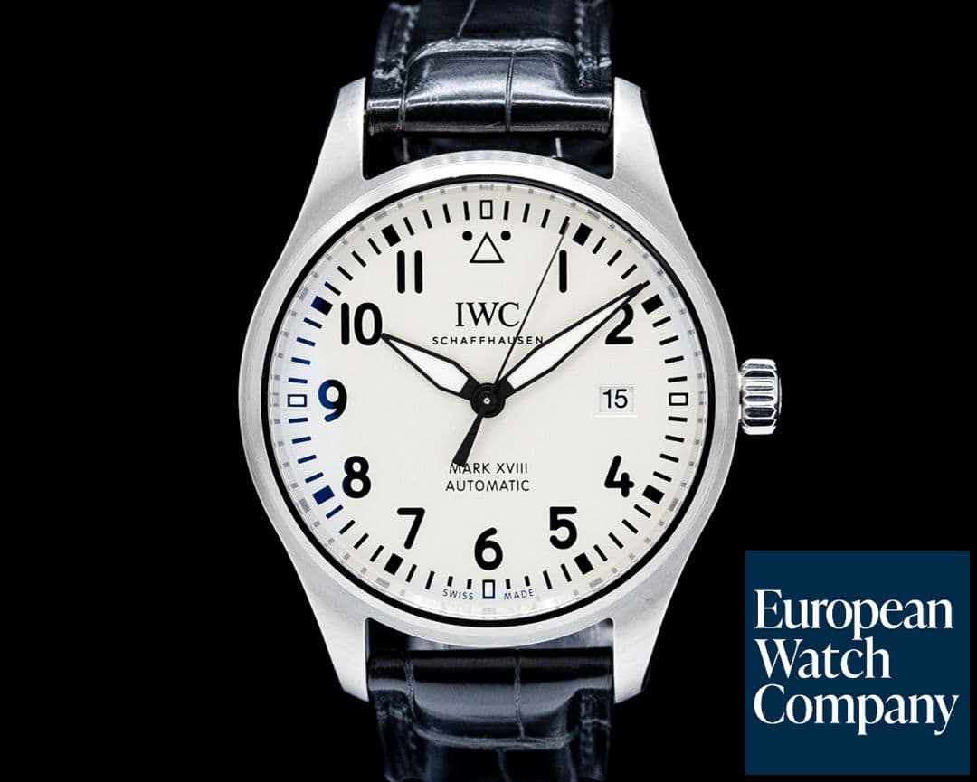 Image of IWC IW327012 Pilot's Watch Mark XVIII SS Silver Dial