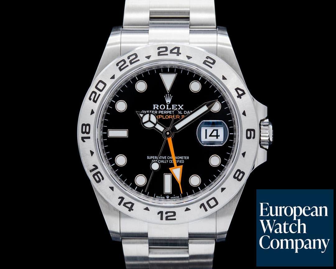 Image of Rolex 226570 Explorer II SS Black Dial