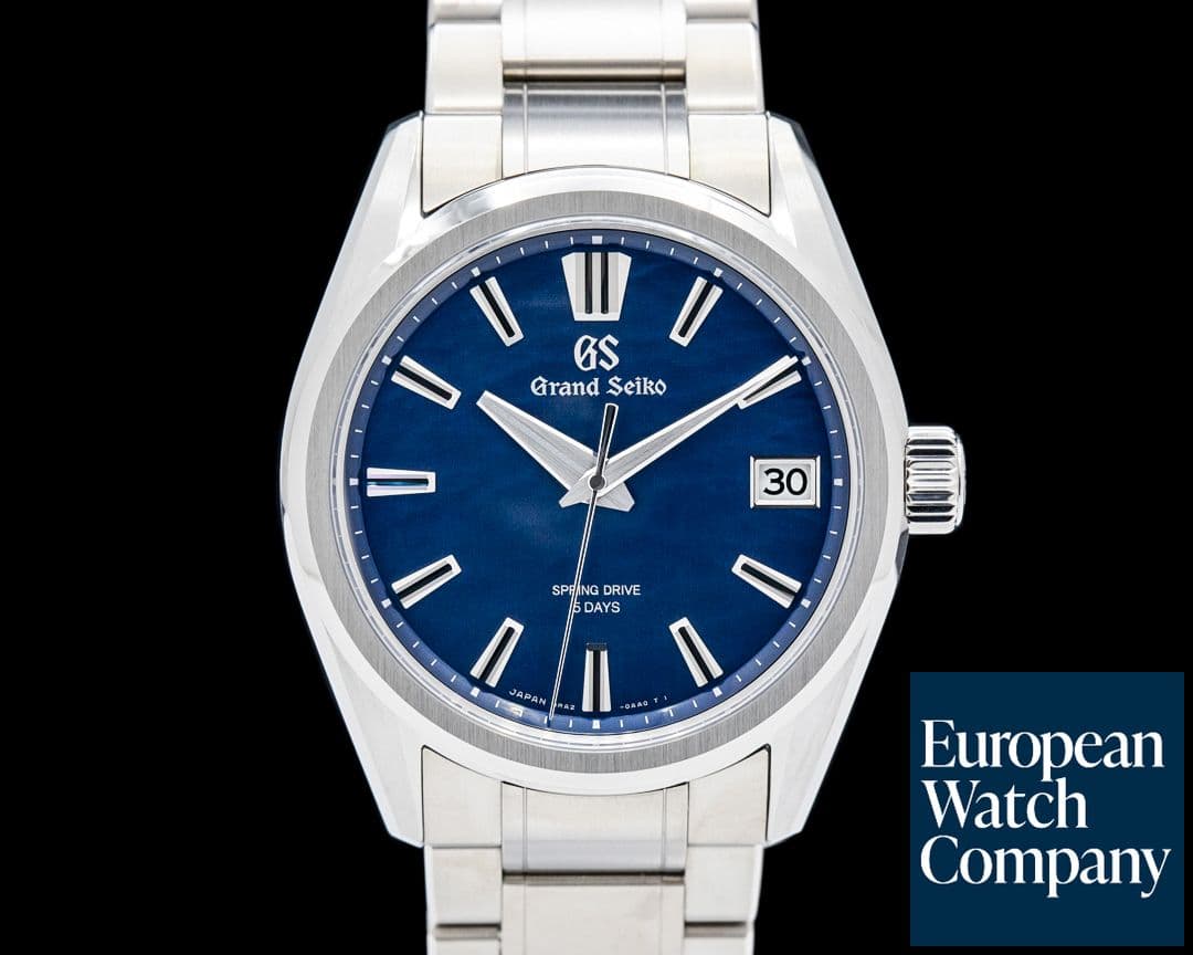 Image of Grand Seiko SLGA019 Evolution 9 Titanium Blue Dial 2025