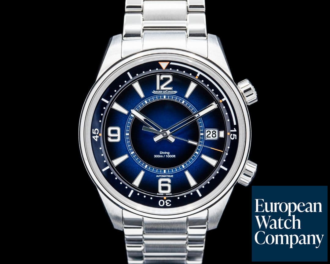 Image of Jaeger LeCoultre Q9068180 Polaris Mariner Date SS Blue Dial