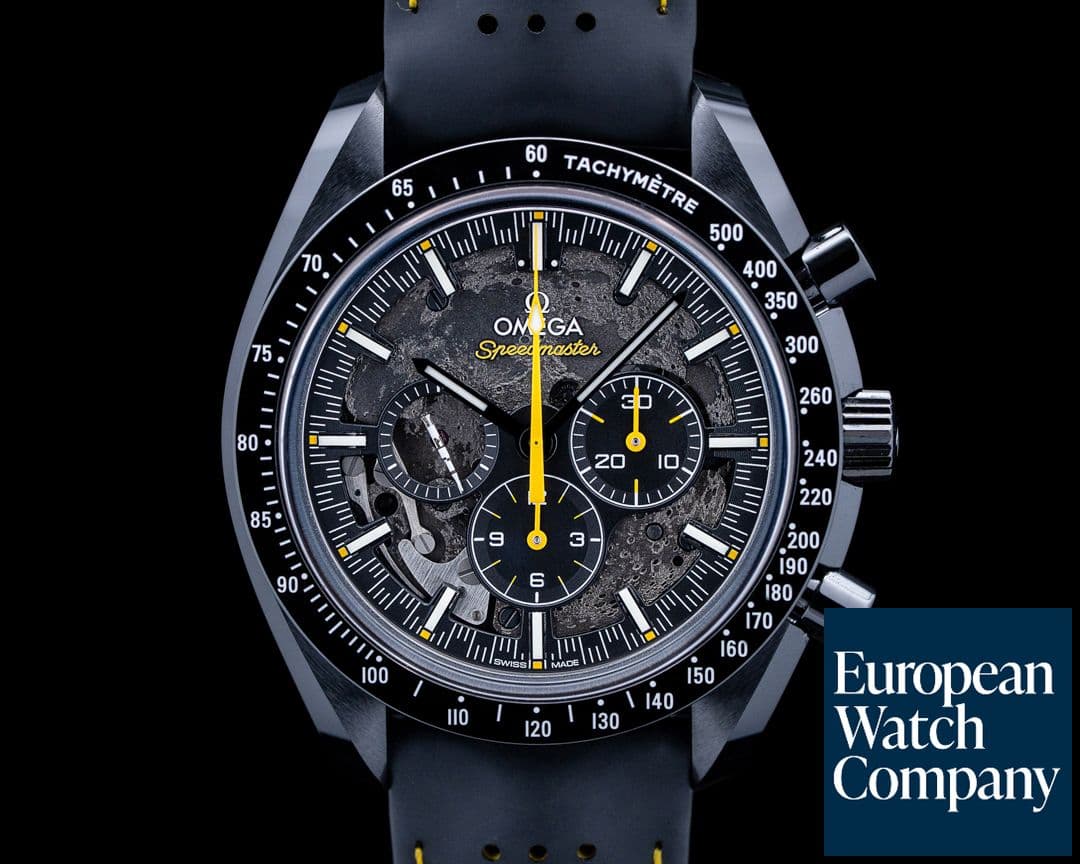 Image of Omega Speedmaster "Dark Side of the Moon" Apollo 8 Ceramic Black Dial