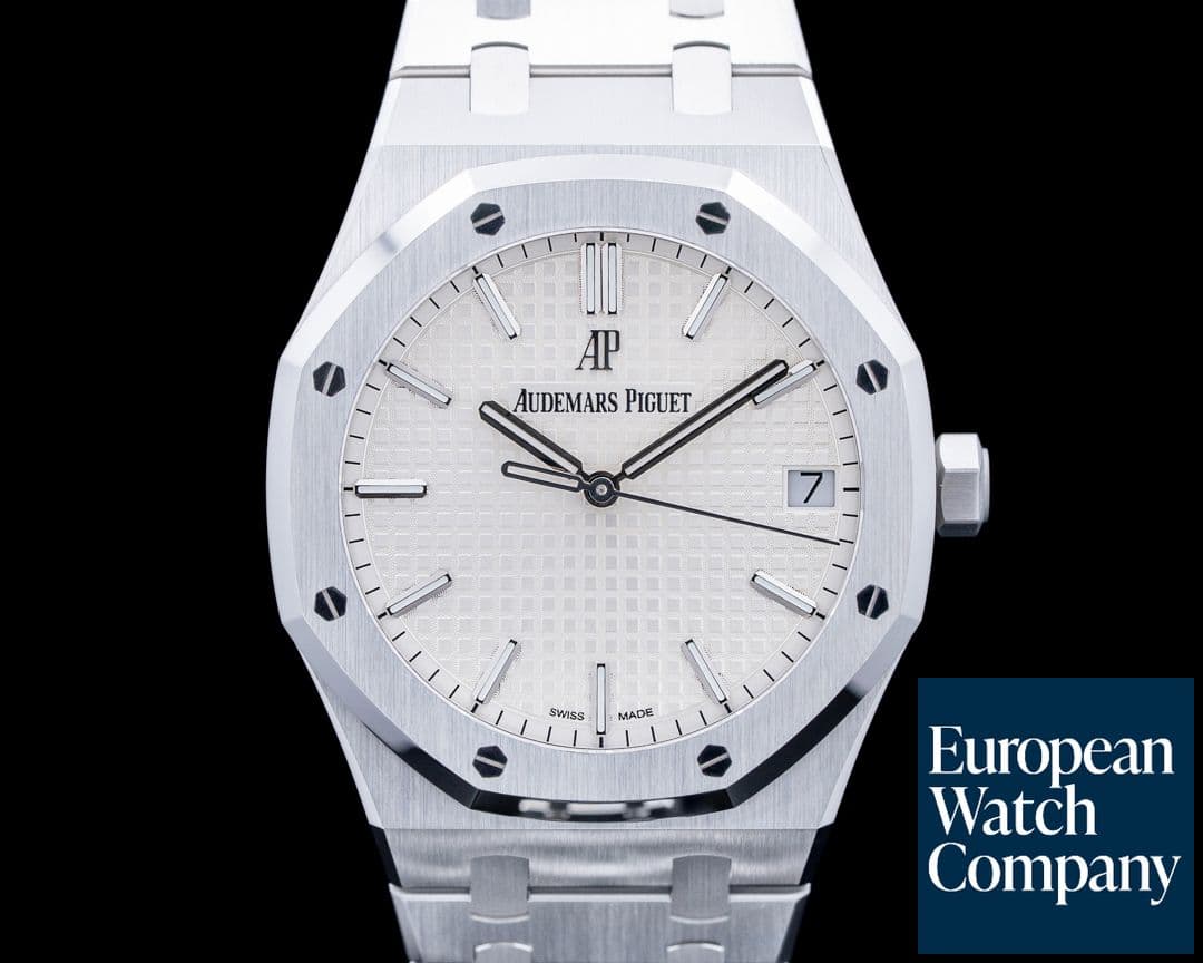 Image of Audemars Piguet 15500ST Royal Oak SS Silver Dial