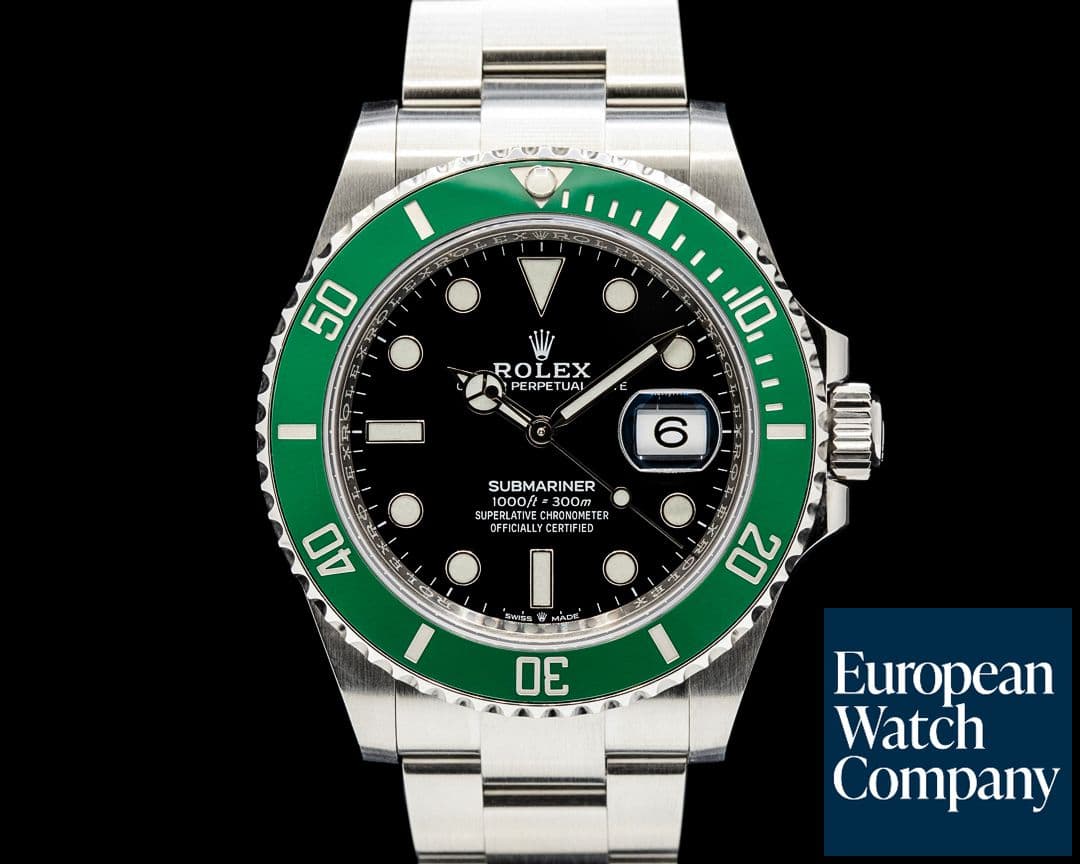 Image of Rolex 126610LV Submariner Date "Starbucks" SS Black Dial