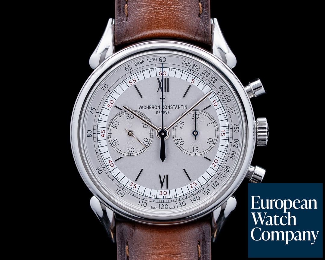 Image of Vacheron Constantin 5000H Historiques Cornes de Vache 1955 SS Silver Dial