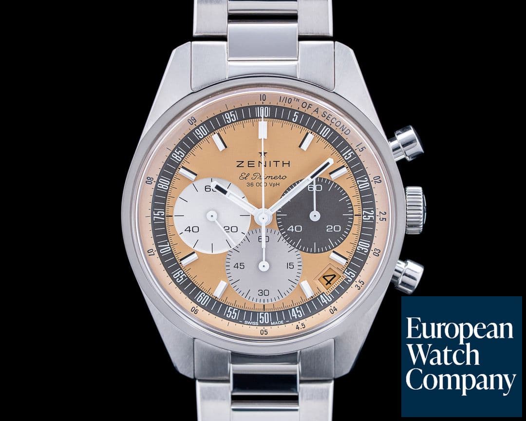 Image of Zenith Chronomaster Original "HODINKEE" SS Salmon Dial LIMITED