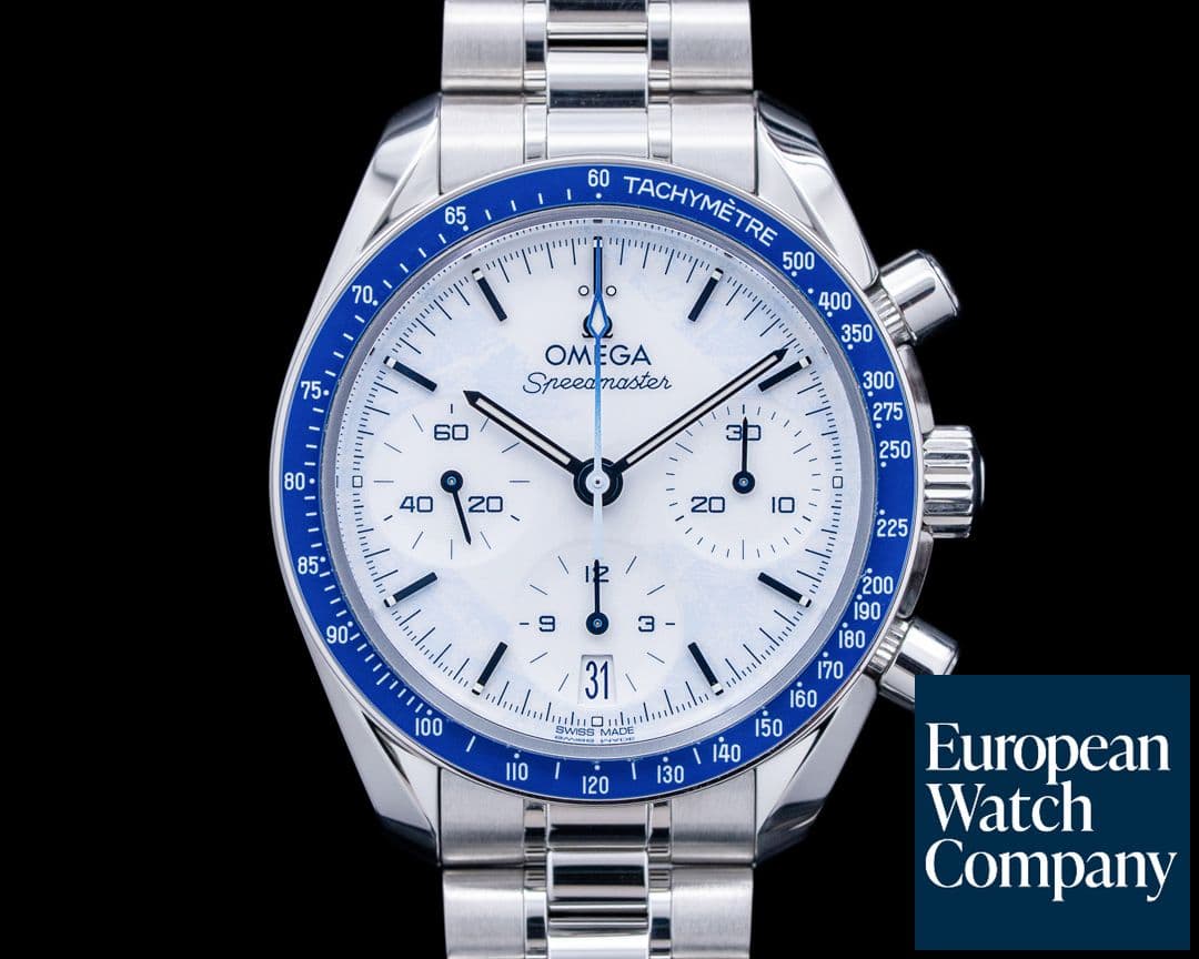 Image of Omega Speedmaster Milano Cortina SS White Dial 2026