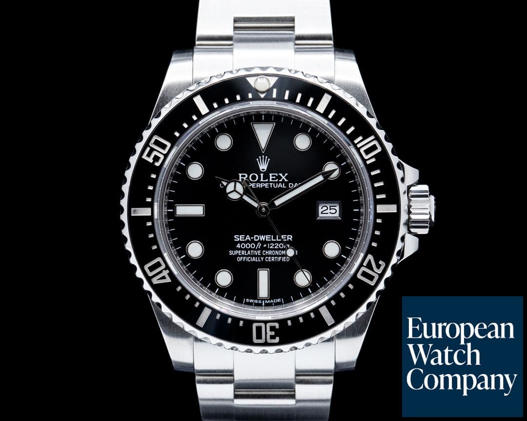 Image of Rolex 116600 Sea-Dweller SS Black Dial