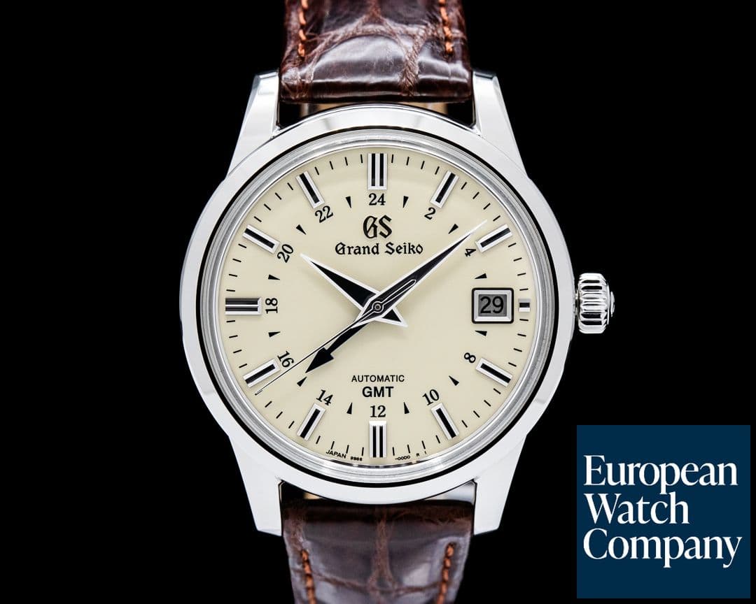 Image of Grand Seiko SBGM221 Elegance GMT SS Cream Dial 2025