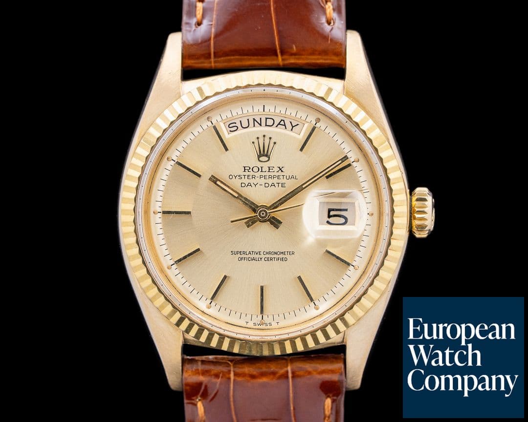 Image of Rolex 1803 Day-Date 18K Yellow Gold Champagne Dial Circa. 1967