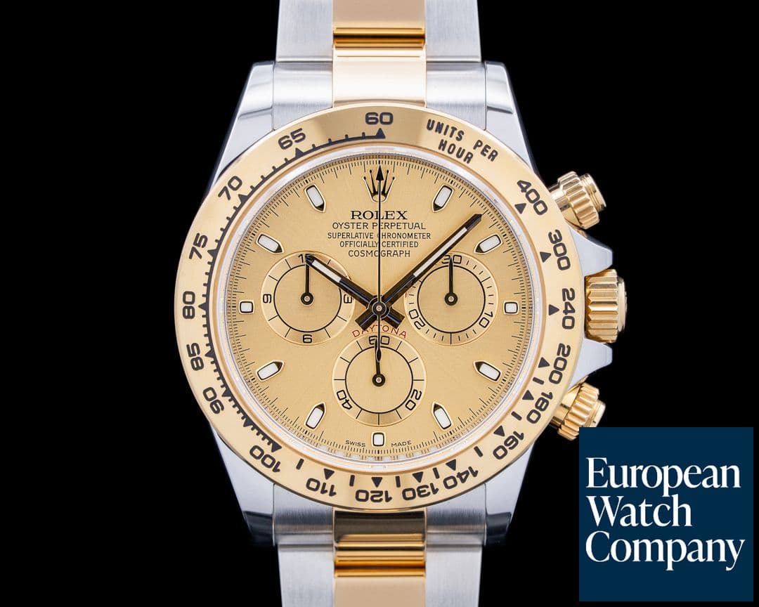 Image of Rolex 116503 Daytona 18K YG / SS Champagne Dial
