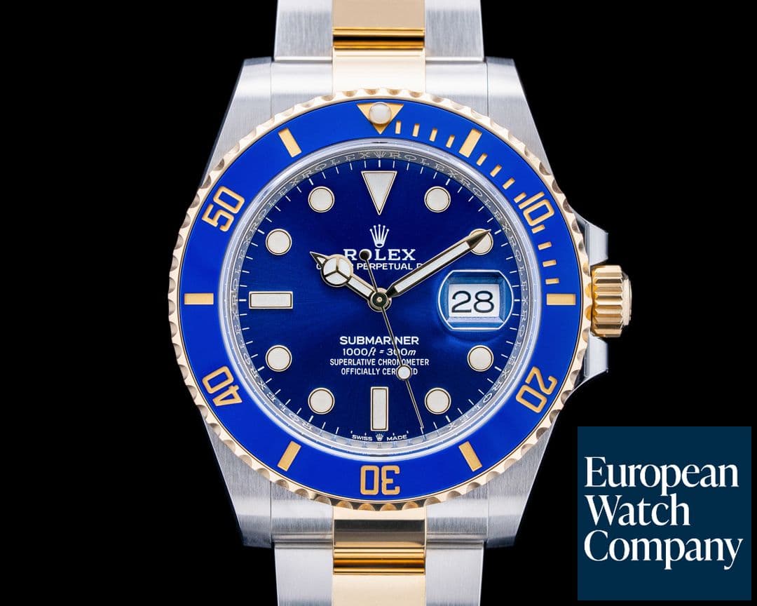 Image of Rolex 126613LB Submariner Date SS / 18K YG Blue Dial
