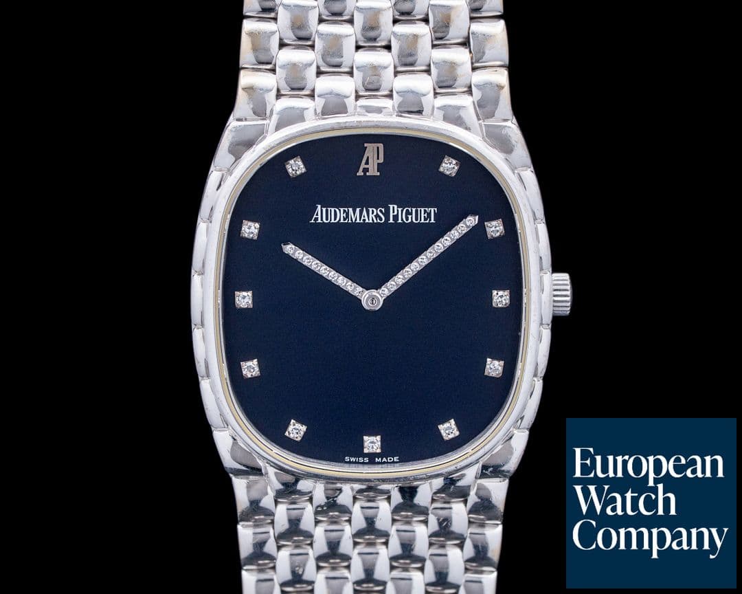 Image of Audemars Piguet 5384 Cobra 18K White Gold Blue Diamond Dial