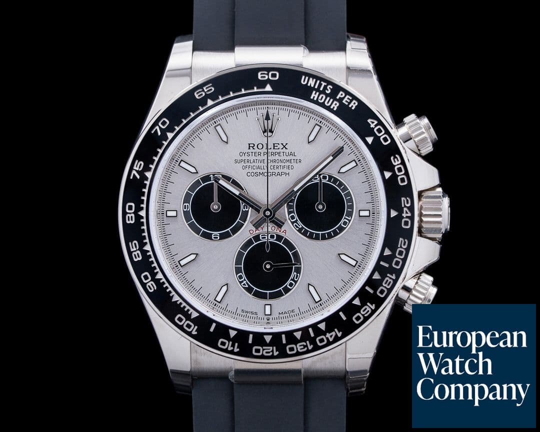 Image of Rolex 126519LN Daytona Ceramic 18K White Gold Silver Dial 2025
