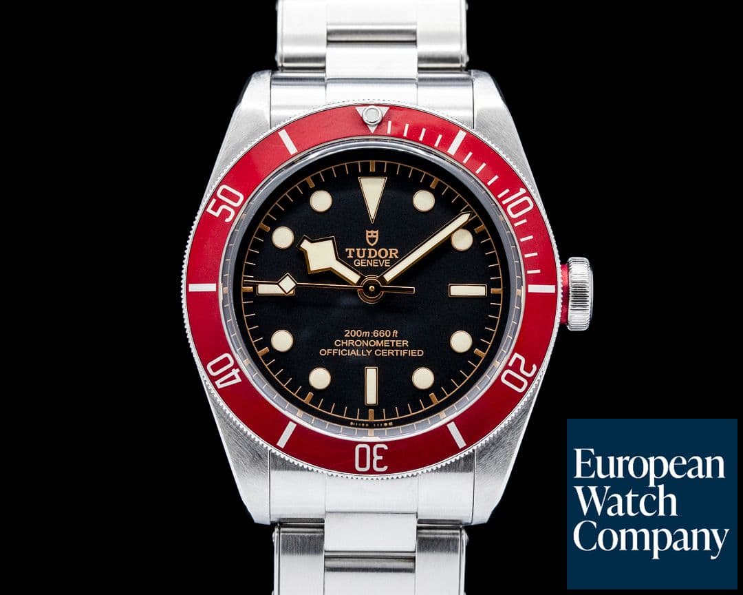 Image of Tudor 79230R Heritage Black Bay Red SS Black Dial