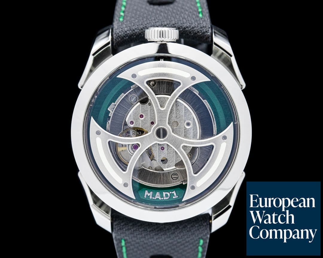 Image of MB&F M.A.D. 1S SS Green Dial