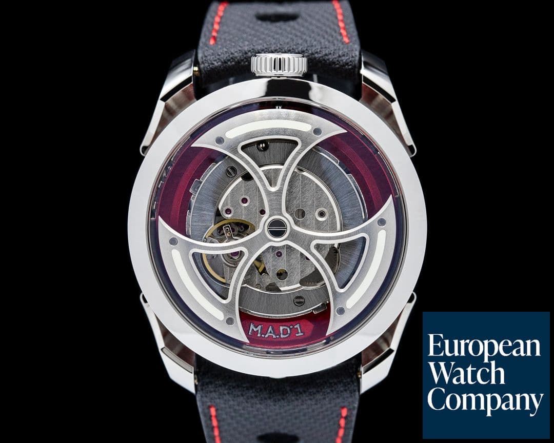Image of MB&F M.A.D. 1 SS Red Dial