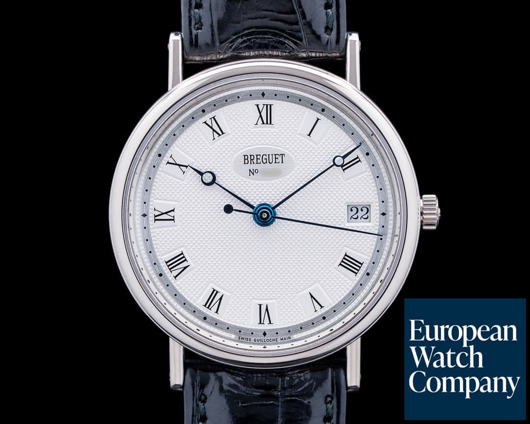 Image of Breguet 5910BB Classique 18K White Gold Silver Dial