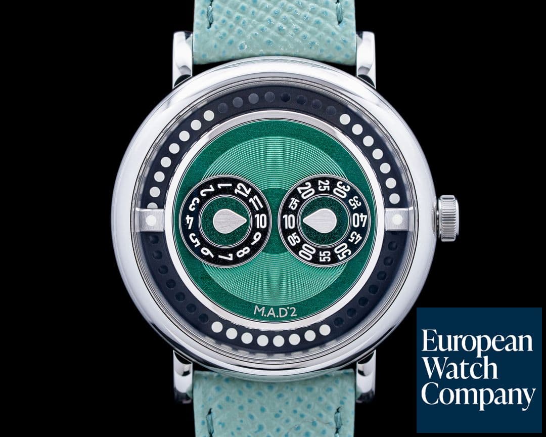 Image of MB&F M.A.D 2 SS Green Dial