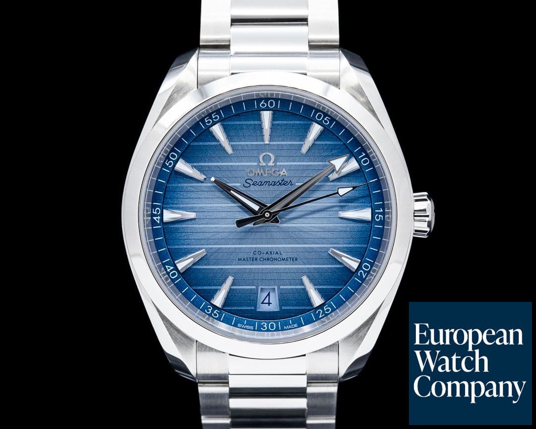 Image of Omega Seamaster Aqua Terra 150M Summer Blue SS Blue Dial