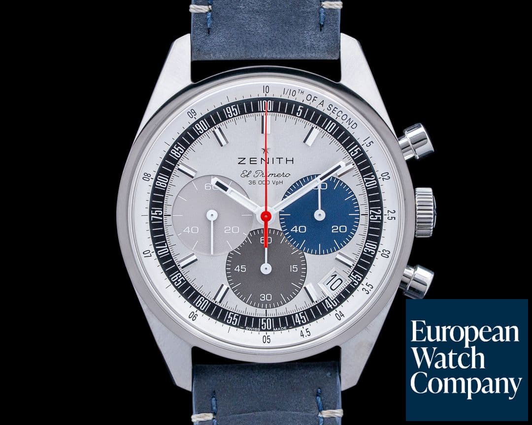 Image of Zenith Chronomaster Original SS Tri-Color Silver Dial
