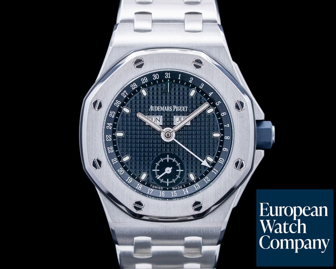 Image of Audemars Piguet 25807ST Royal Oak Offshore Triple Date SS Black Dial