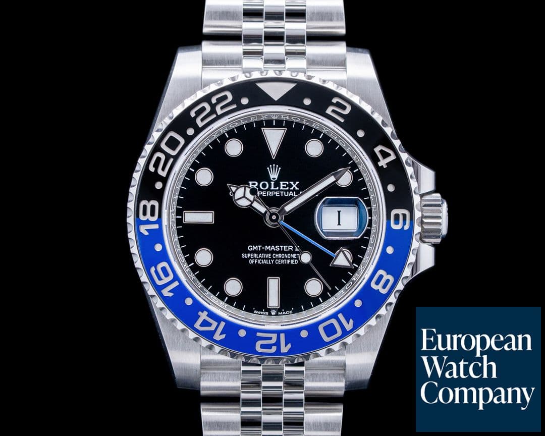 Image of Rolex 126710BLNR GMT-Master II "Batgirl" SS Black Dial
