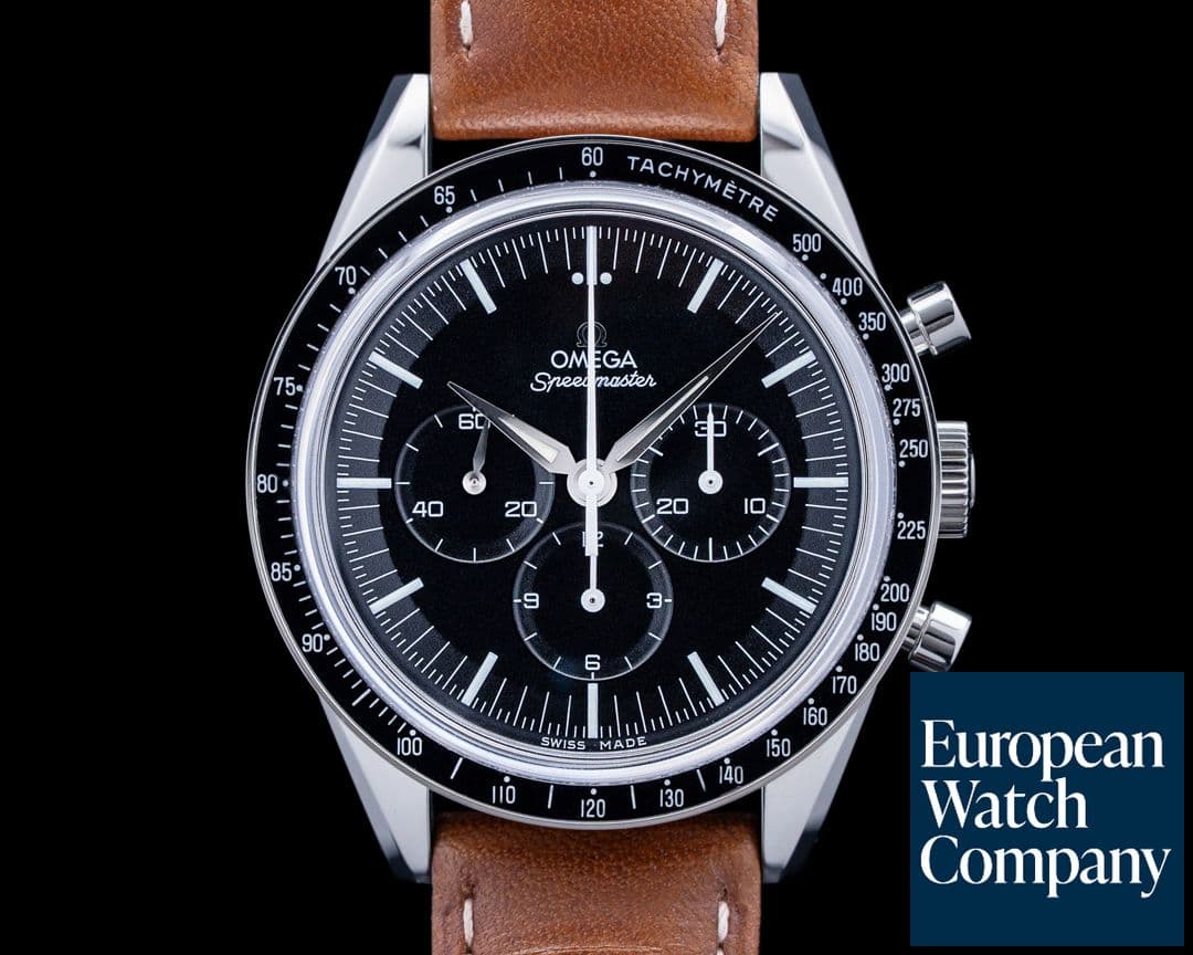 Image of Omega Speedmaster First Omega in Space SS Black Dial