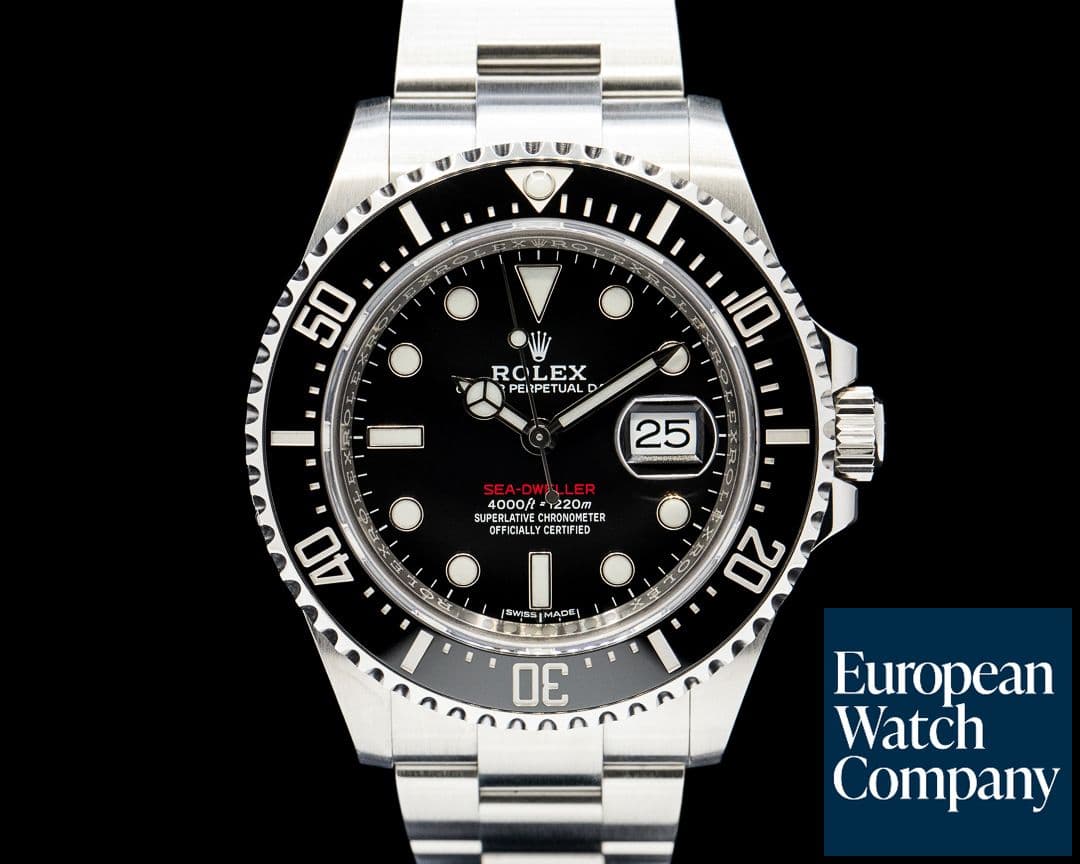 Image of Rolex 126600 Sea-Dweller Deep Sea SS Black Dial