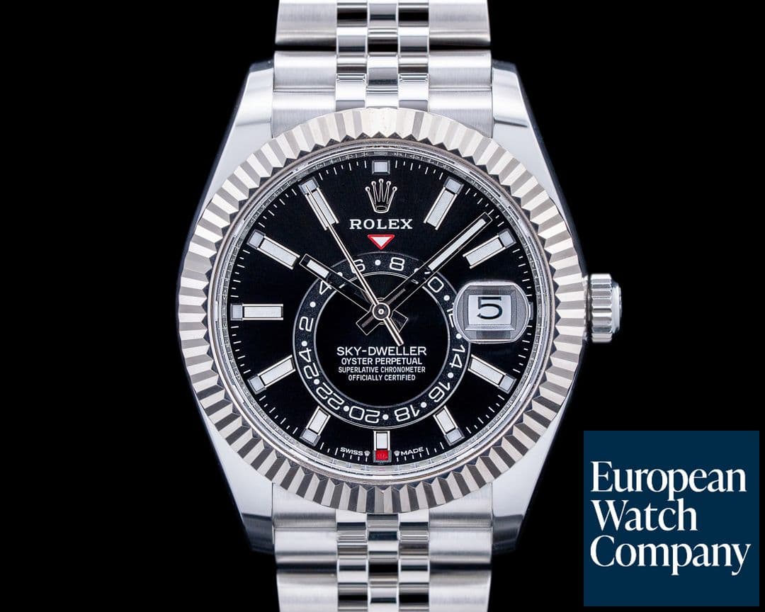 Image of Rolex 336934 Sky-Dweller Jubilee SS Black Dial 2025