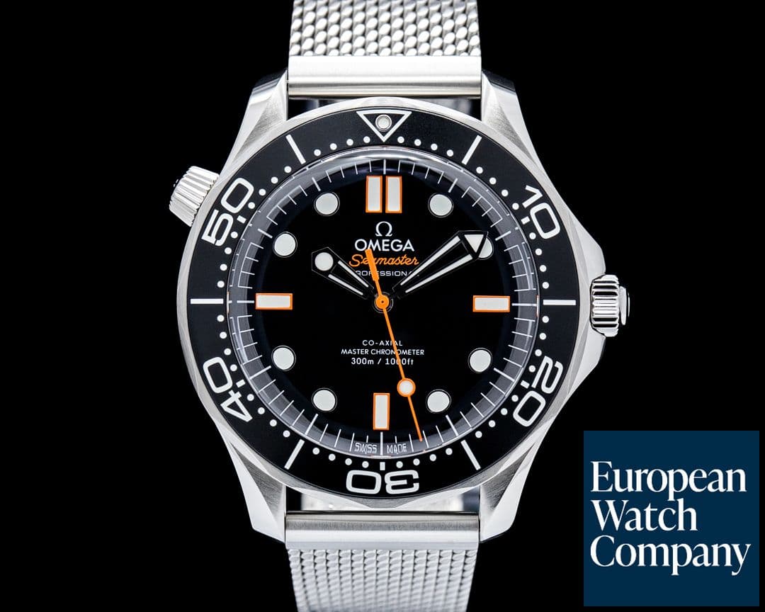 Image of Omega Seamaster Diver 300M SS Black Dial 2025