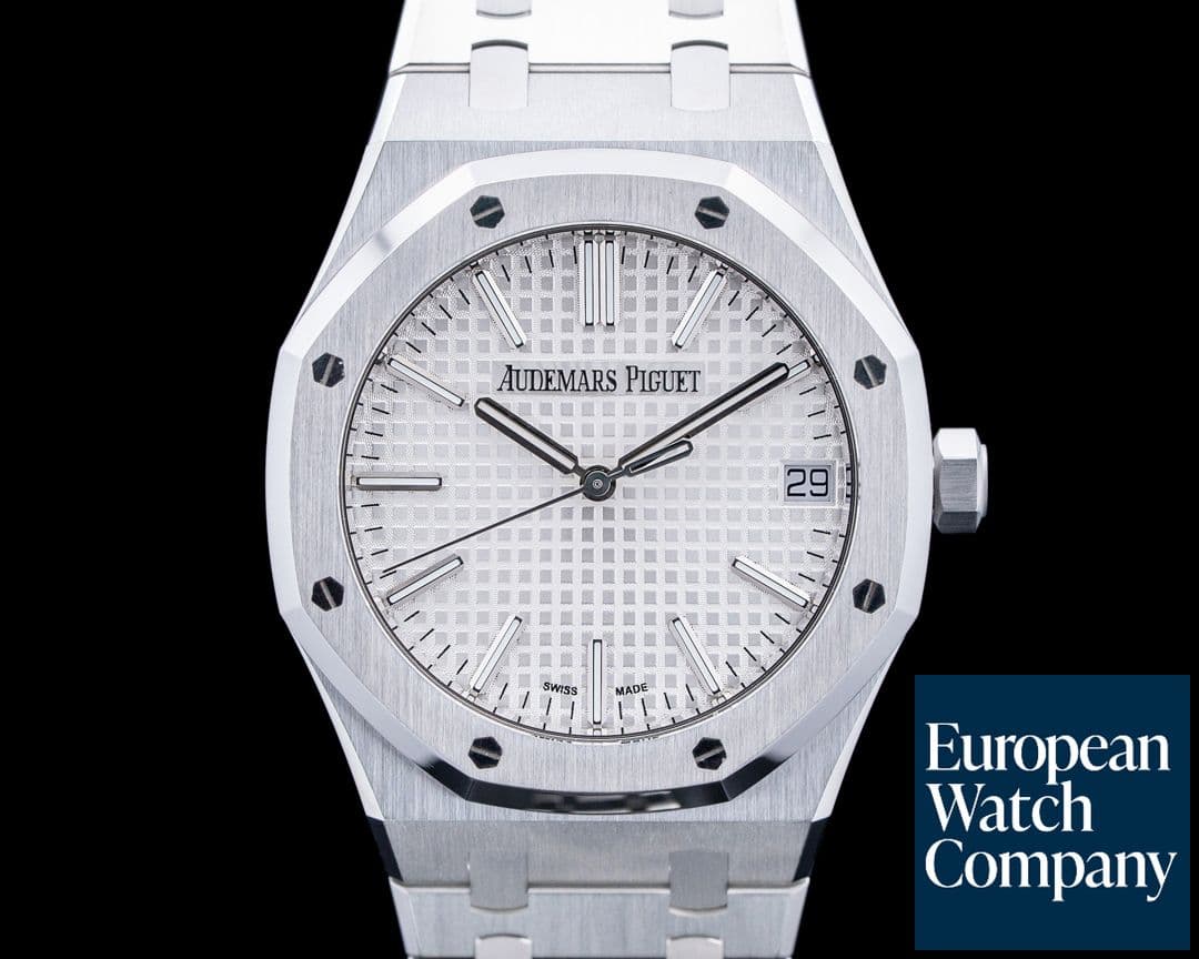 Image of Audemars Piguet 15510ST Royal Oak SS Silver Dial