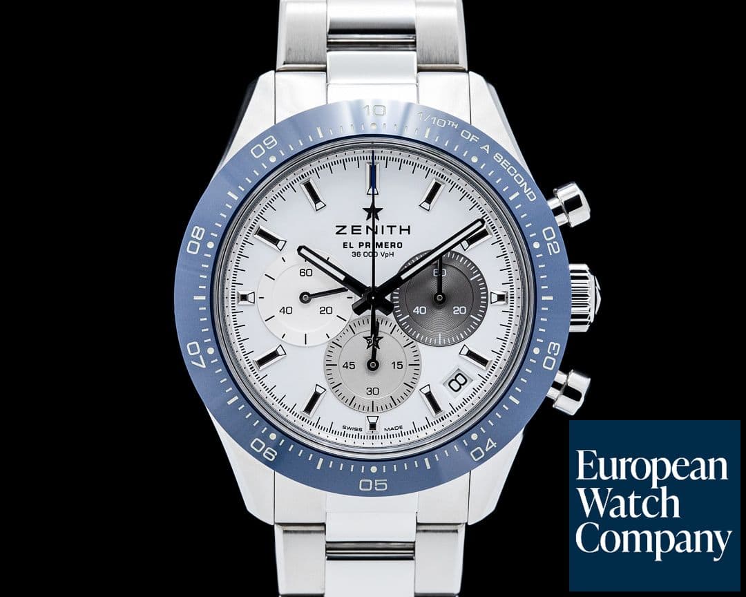 Image of Zenith Chronomaster Sport Centenary SS White Dial 2025 LIMITED