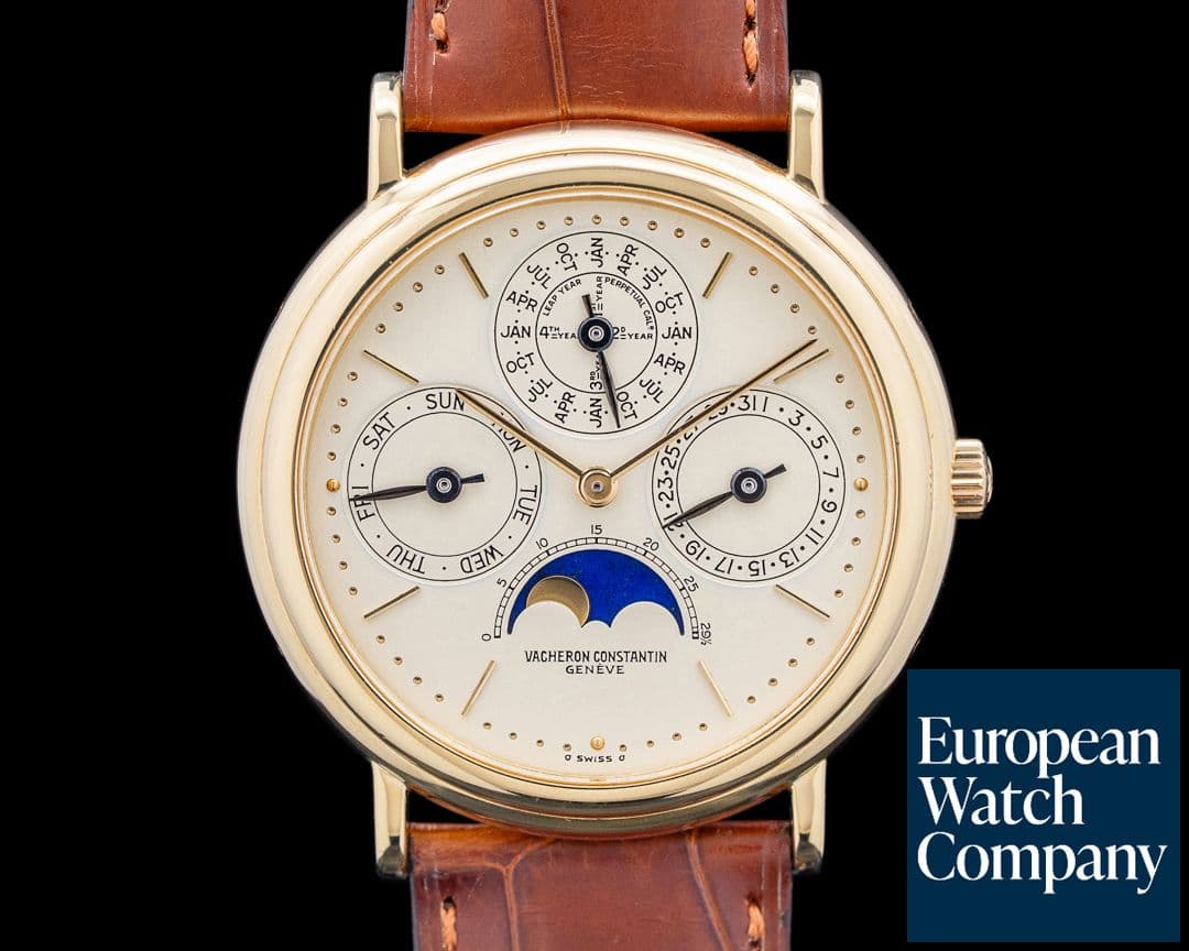 Image of Vacheron Constantin 43031 Perpetual Calendar 18K Yellow Gold Cream Dial