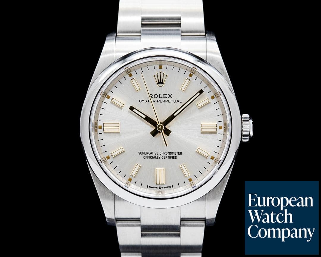 Image of Rolex 126000 Oyster Perpetual SS Silver Dial