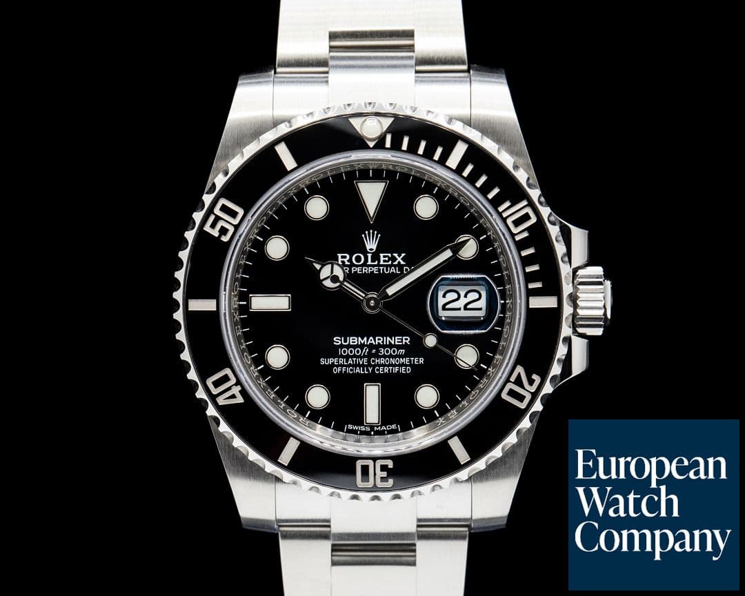 Image of Rolex 116610LN Submariner Ceramic SS Black Dial