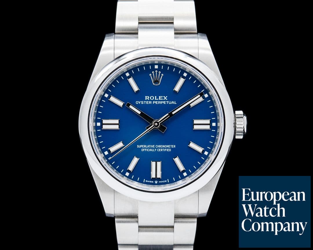 Image of Rolex 134300 Oyster Perpetual 41 SS Blue Dial 2026 UNWORN