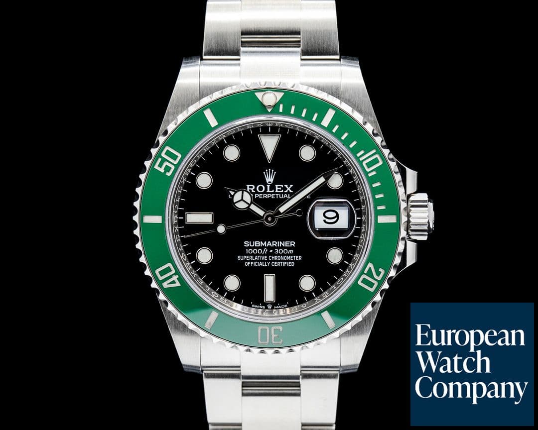 Image of Rolex 126610LV Submariner Date "Starbucks" SS Black Dial