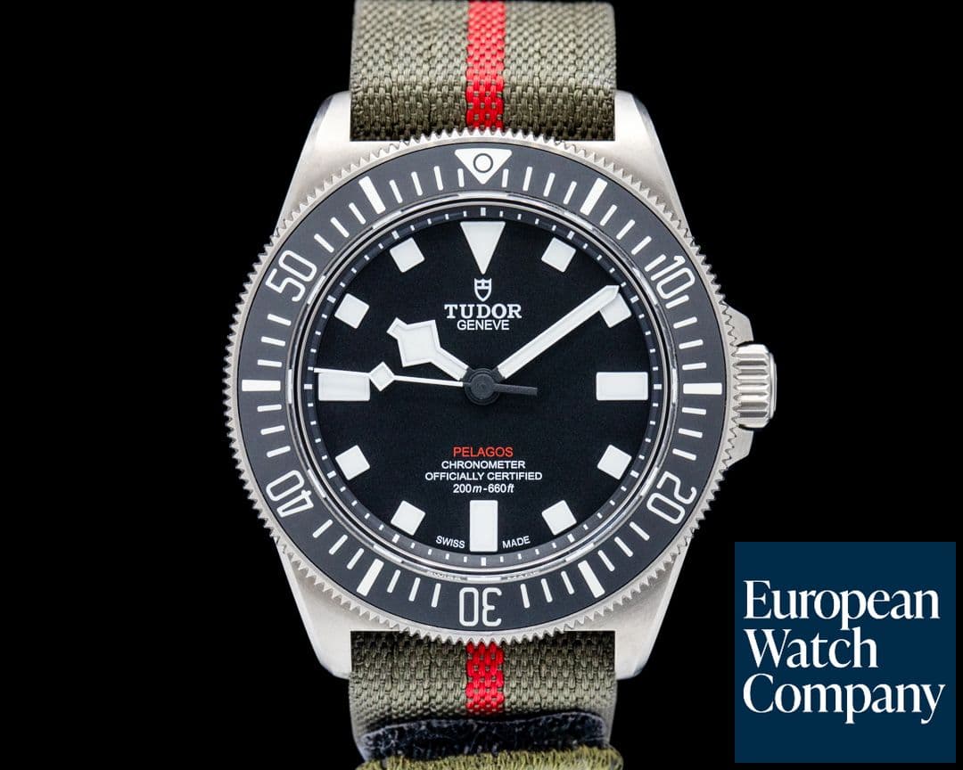 Image of Tudor 25717N Pelagos FXD Titanium Black Dial