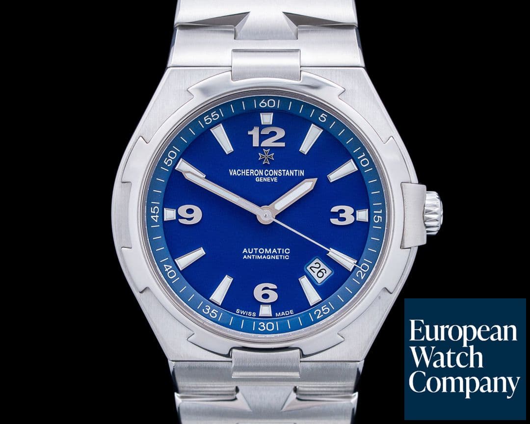 Image of Vacheron Constantin 47040 Overseas Automatic SS Blue Dial