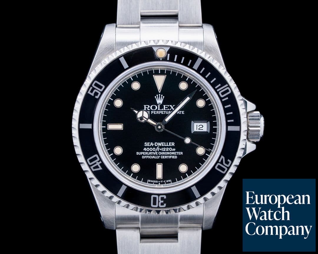 Image of Rolex 16600 Sea-Dweller SS Black Dial Circa. 1991