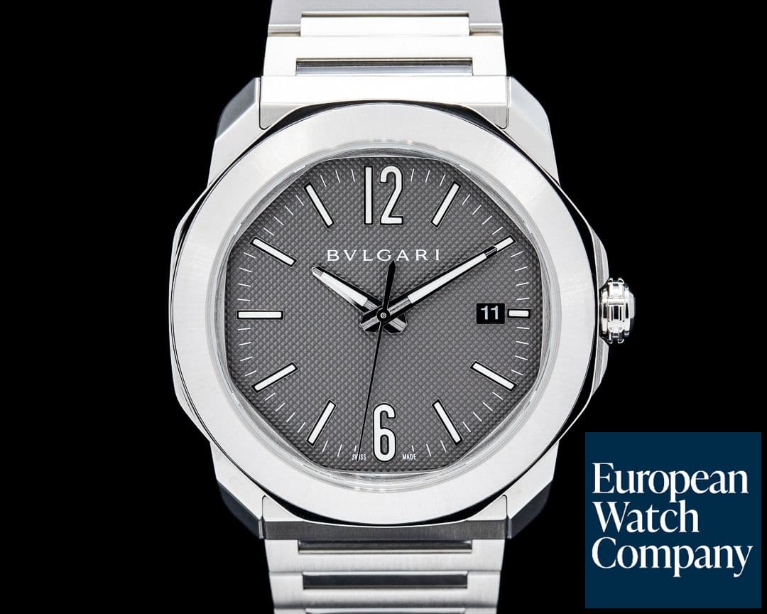 Image of Bulgari 103740 Octo Roma SS Gray Dial 2025