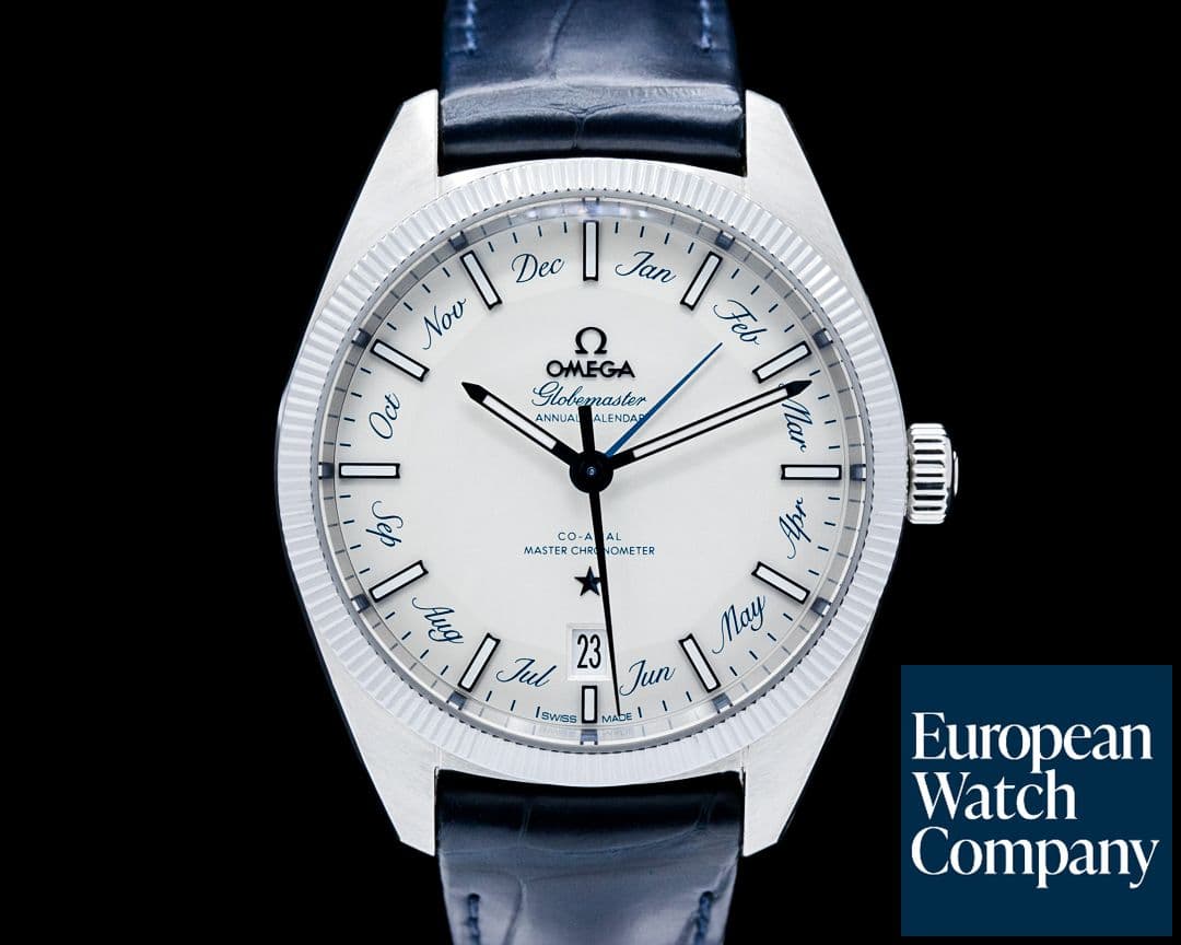 Image of Omega Globemaster Annual Calendar SS Silver Dial